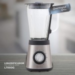 BLACK+DECKER Liquidificador, com Corpo em Inox e Jarra de Vidro, Gourmand Griss, Modelo L7000G, 110V - Imagem 2