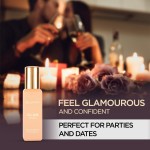 Bella Vita Organic GLAM Woman Eau De Parfum para ela com Jasmim, Mel Branco, Rosa, Cedro da Virgínia | Floral - Fragrância Premium e de Longa Duração EDP para Mulheres | 20 ml - Imagem 2