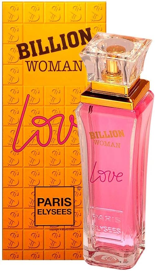 Billion-Woman-Love-De-Paris-Elysees-Eau-De-Toilette-Feminino.jpg Billion Woman Love De Paris Elysees Eau De Toilette Feminino 100 ml