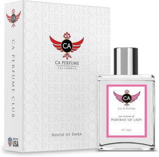 CA Perfume Impressão de retrato de uma senhora para mulheres perfume Eau de Parfum Spray 1,7 Fl Oz/50ml-X1