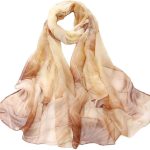 Cachecóis femininos com estampa floral e estampa leve, xale, xale, lenços de moda para proteção solar, Kq, 160*50CM