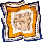 Cachecóis femininos de seda e pescoço de cabeça 89 cm lenço bandana para mulheres
