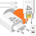 Carregador 45w Super Turbo Ultra Rápido Compatível Com Samsung Motorola Xiaomi Redmi Iphone 15 16 17 Ipad Tablet Tipo C