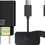 Carregador Turbo 45W + Cabo USB-C de 1m - Carregamento Rápido e Eficiente para iOS, Android, Tablets - Tecnologia GaN, Segurança Garantida