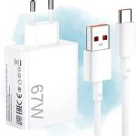 Carregador Turbo 67W 2 USB Compatível Com Xiaomi Poco X6 5G.