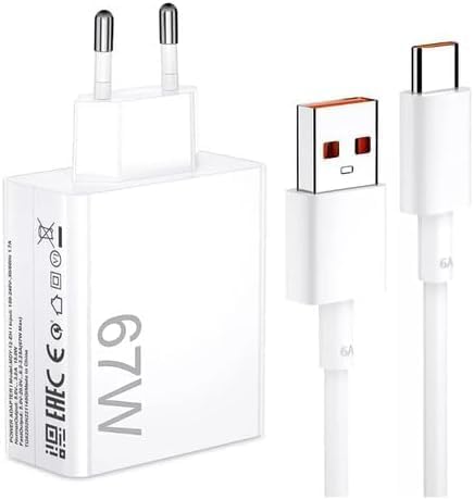 Carregador-Turbo-com-Cabo-USB-C-67W-Branco-Plastico-Carregamento-Rapido.jpg Carregador Turbo com Cabo USB-C, 67W, Branco, Plástico, Carregamento Rápido, Compacto, para Xiaomi e Smartphones com Entrada USB-C