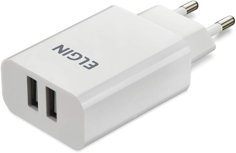 Carregador-USB-2-Entradas-Elgin-5V-10W-Bivolt-Branco.jpg Carregador USB 2 Entradas Elgin 5V 10W Bivolt Branco