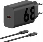 Carregador USB-C 68W com Cabo Tipo C – Uso Universal