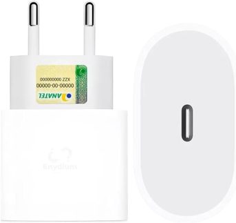 Carregador USB-C PD Premium Bivolt – Homologado ANATEL – Compatível com Samsung, Motorola, LG, iPhone – Carregamento Rápido para Celulares e Tablets – Ideal para Casa, Viagem e Escritório
