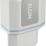 Carregador USB Tomada Elgin Com 1 Saída 5W Branco