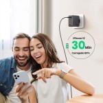 Carregador Ugreen Usb C 100W e Cabo Usb C 2 Metros Tecnologia GanX Detecção de Dispositivo Velocidade de Transferência e Sincronização de Dados 480Mbs Corrente Máxima 3A / No Brasil - Imagem 2