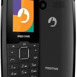 Celular Positivo P26 4G Tela 1,8", Câmera traseira, 48MB RAM 128MB, Bluetooth, Modem Tethering - Preto