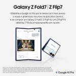 Celular Samsung Galaxy Fold7 5G 1TB, 16GB RAM Tela 8.0" - Jetblack - Imagem 2