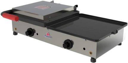 Chapa Sanduicheira Elétrica com 1 Prensa PR-700EN New Queen Style Progás-Inox-127v