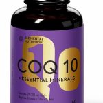 Coenzima Q10 com Essential Minerals, Elemental Nutrition, Contém Magnésio Dimalato, Zinco, Selênio e Cobre – 60 Cápsulas