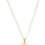 Colar Gargantilha Coração Cravejado Zircônia Corrente Choker Cordão Folheado Ouro 18K Elegância e Sofisticação
