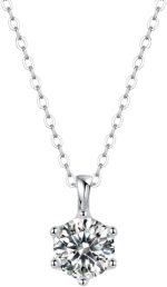 Colar Gargantilha Feminino Pingente Ponto De Luz Cristal Em Aço Inox