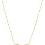 Colar Infinito Folheado Banhado Dourado Gargantilha Feminina Presente