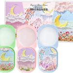 Conjunto de 3 peças de bálsamo de perfume sólido, bálsamo de bolso portátil perfeito para uso em viagens, perfume de fragrância natural para mulheres e meninas