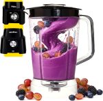 Copo de Liquidificador Compatível Philco PH900/PH1200/PLQ1212/PLQ1412/PLQ1350 Inox Turbo e Britânia B1000/Turbo/Diamante 1200 – Acrílico Resistente 1,5L