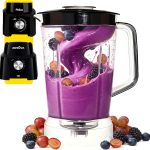 Copo de Liquidificador Compatível Philco PH900/PH1200/PLQ1212/PLQ1412/PLQ1350 Inox Turbo e Britânia B1000/Turbo/Diamante 1200 – Acrílico Resistente 1,5L