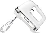 Cuisinart HM-50 Power Advantage 5-Speed Hand Mixer, White