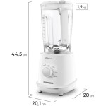 Electrolux Liquidificador Electrolux 1300W 3.2L Efficient TriForce 12 Velocidades Branco (EBL1310) 220V - Imagem 2