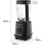 Electrolux Liquidificador Electrolux 600W 2,7L Efficient TriForce 3 Velocidades Preto (EBL700) 127V - Imagem 2