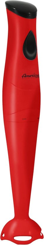Elite Gourmet EHB-2425R misturador manual, 150 W, vermelho