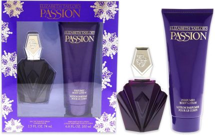 Elizabeth Taylor Conjunto de presente de perfume da paixão para mulheres