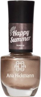 Esmalte Ana Hickmann 9ml Sunrise - Coral Vibrante, Longa Duração 5-7 Dias, Alta Cobertura e Secagem Rápida para Unhas Radiantes