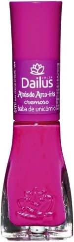 Esmalte - Atras do Arco Iris 04-Baba de Unicornio, Dailus, Rosa Pink