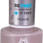 Esmalte Hipoalergênico Ana Hickmann 9ml - Tauane Nude Chic - Alta Cobertura e Secagem Rápida - Coleção Be Free