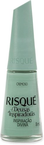 Esmalte Risqué Deusas Inspiradoras Inspiração Divina Verde 8 ml, Risqué