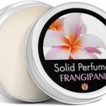 Flowerland Perfume sólido – Perfume portátil de bolso perfeito para uso em viagens – Perfume de fragrância natural para homens e mulheres – Natural e vegano – Frangipani (30 ml)