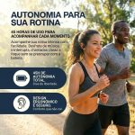 Fone de Ouvido Premium, IPhone e Android, Bluetooth 5.4, IPX5 à Prova D'Água, 45h de Bateria, Com Microfone Embutido. Design Esportivo e Ergonômico, Ideal Para Corridas, Atividades Físicas, Videogame
