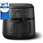 Fritadeira Airfryer Digital Série 2000 XL, Philips Walita, 6,2 litros, Tecnologia RapidAir, Preta, 2 anos de garantia, 220v, 1700W - NA230/09 - Imagem 2