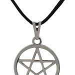 Gargantilha Pentagrama com aro 25mm - Sunshine Cristais