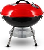 GasOne Churrasqueiras portáteis a carvão de 35 cm - Grelha portátil - para churrasco