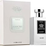 Hamidi ADDICTED SILVER EDP Spray 120 ml (113 g) Uma fragrância intensa e de longa duração, perfume para homens, perfume para mulheres.