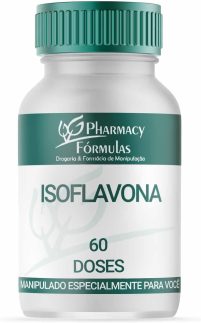 Isoflavona 80mg | 60 Cápsulas | Pharmacy & Formulas