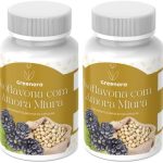 Isoflavona com Amora Miura 500mg - 120 Cápsulas (Kit 2)