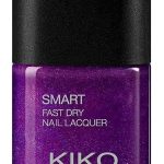 Kiko Milano Esmalte Smart Fast Dry - Cor 24 (Metallic Imperia Violet)