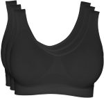Kit 3 Tops Alças Largas, Hanes, Feminino