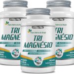 Kit Com 3 Tri Magnésio (taurato, malato e Bisglicinato) 500mg 60 Caps