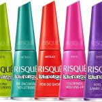 Kit Esmaltes Risqué Lolla palooza 10 Cores Risqué Esmalte Glitter Coloridos (5 Cores)