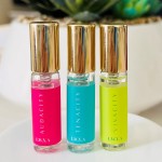 LWYA Perfume Vivacity para mulheres - fragrância cítrica, herbal - notas de bergamota italiana, violeta, chá verde e fava tonka - spray EDP de 2,8 g - Imagem 2