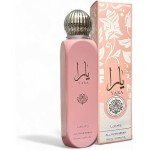 Lattafa Yara All Over Spray 150 ml – Perfume floral para mulheres | tangerina, heliotrópio, Gourmand Accord e sândalo | Fragrância de longa duração para corpo, cabelo e roupas - Imagem 2