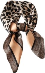 Lenço Feminino Luxo Animal Print, Lenço Estampa de Oncinha, lenço de Cetim Toque de Seda, lenço 70x70cm, Lenço de Pescoço Cabelo Bolsa, Lenço Clássico Elegante, Echarpe Feminina, Scarf, Lenço Onça