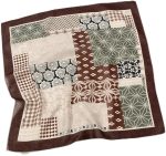 Lenço de bandanas de cabelo para mulheres, médio, quadrado, leve, moderno, cachecóis para mulheres, cachecóis boho 70 × 70 cm